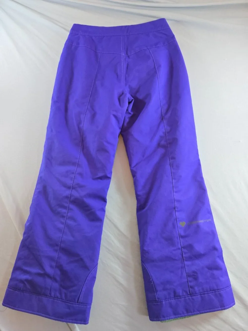 Obermeyer Teen 14-16 Purple Snow Pants with Zipped Pockets